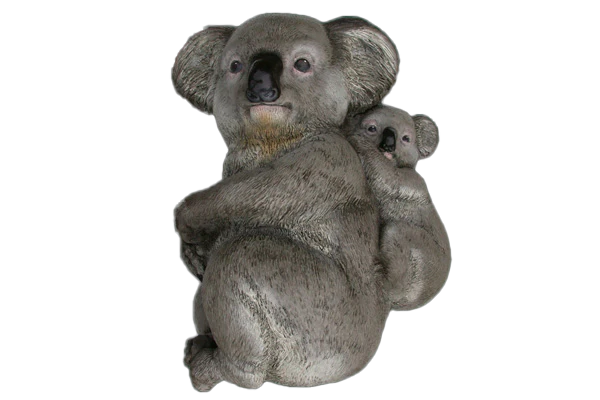 Mother and Baby Koala Fibreglass Statue