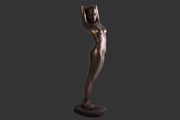 Debbie Bronze Finish Fibreglass Statue