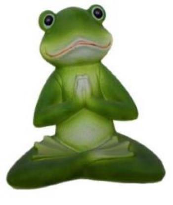 Merlin the Meditating Frog Statue Statue  