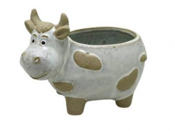 Charlie The Cow Pot (Ceramic) Statue  