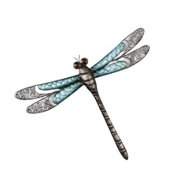 Blue Dragonfly Wall Art Décor  