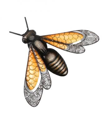 Golden Bee Wall Art Lge Décor  