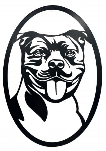 Stan the Staffy Wall Art Décor  