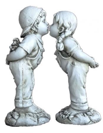 Boy & Girl Kissing Statue Statue  