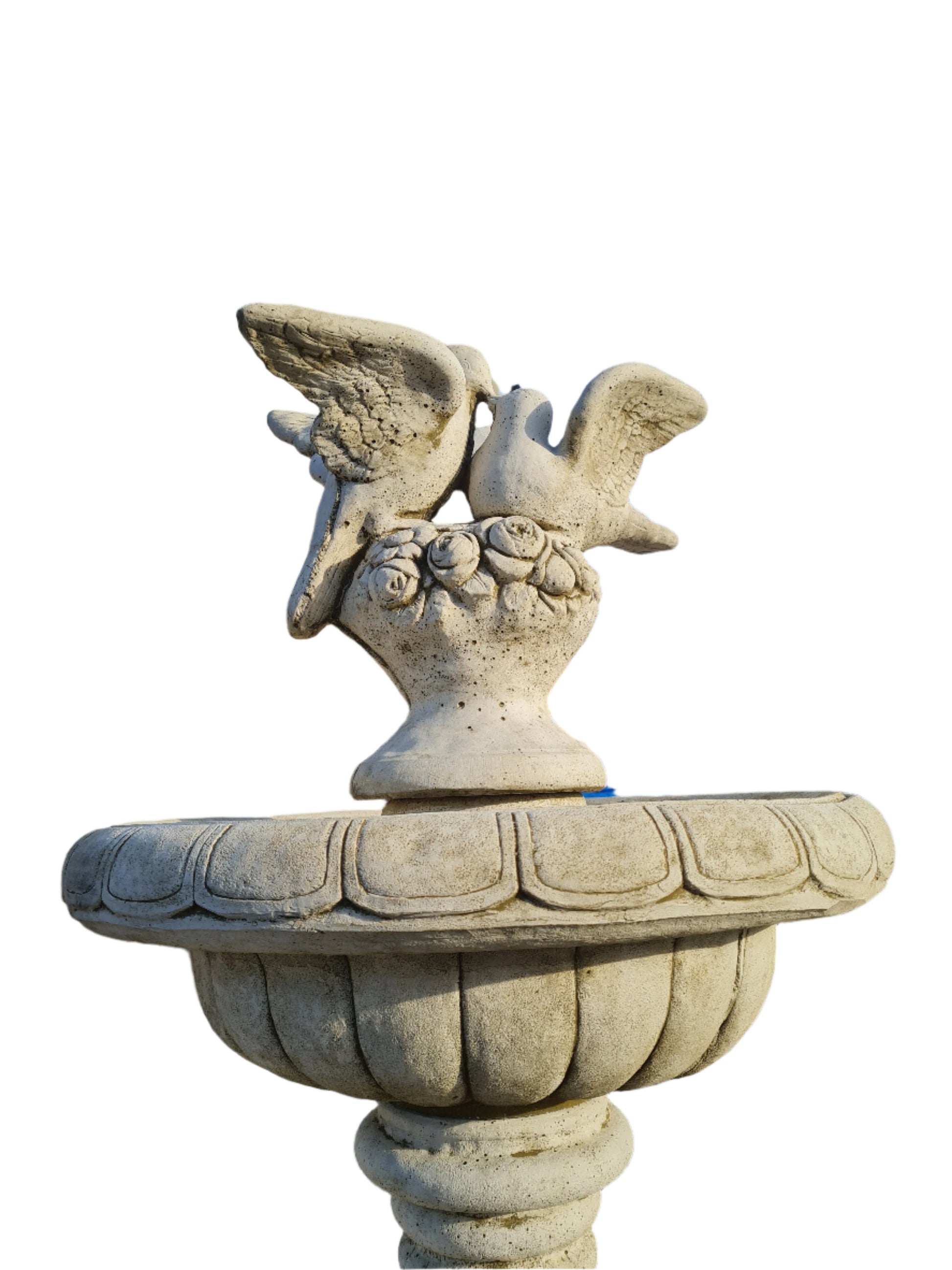 Two Tier Dove Fountain Water Feature  