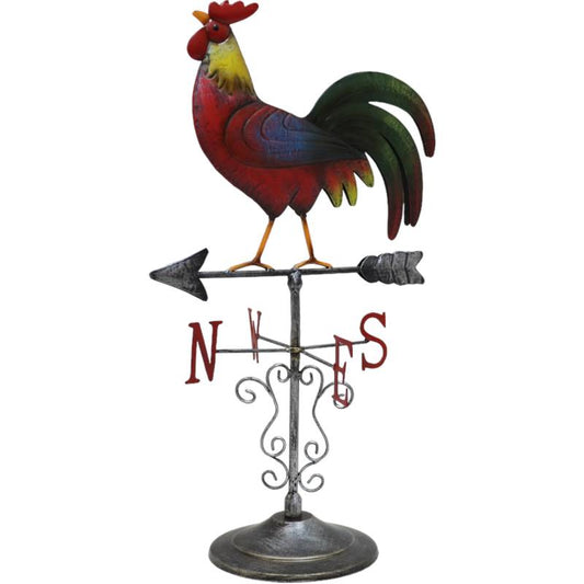 Rooster Weathervane Statue  