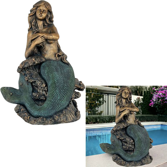 Mermaid Ariel Statue Statue Willis Lane  