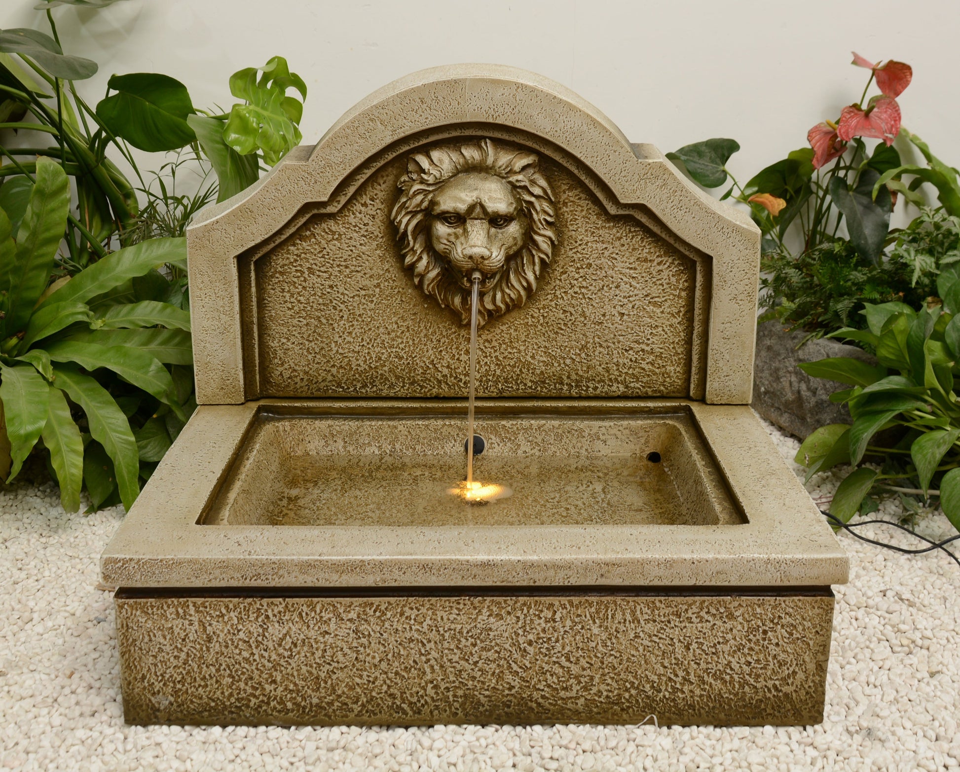 Lion Trough Fountain Water Feature  
