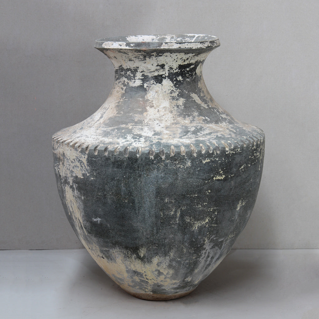 Thai Limestone Grecian Urn Pot Pot  