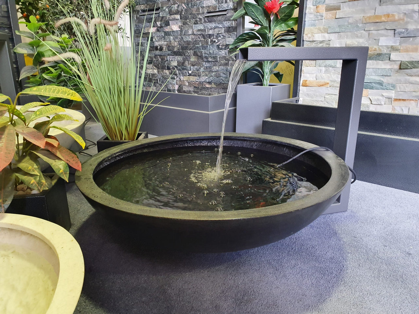 Kai Polystone Water Bowl Water Feature  