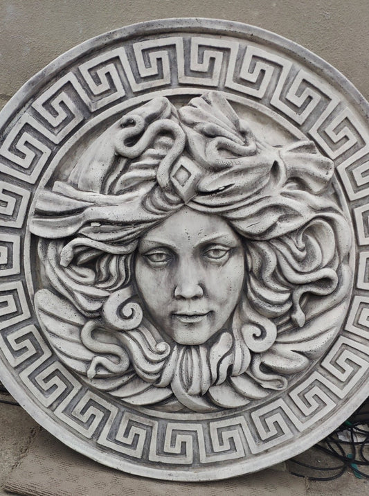Medusa Plaque Statue  