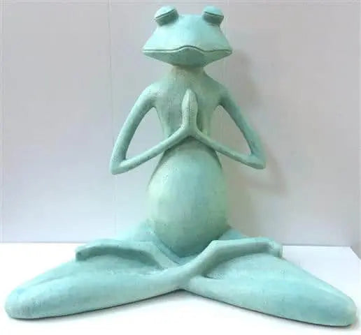Green Yoga Frog