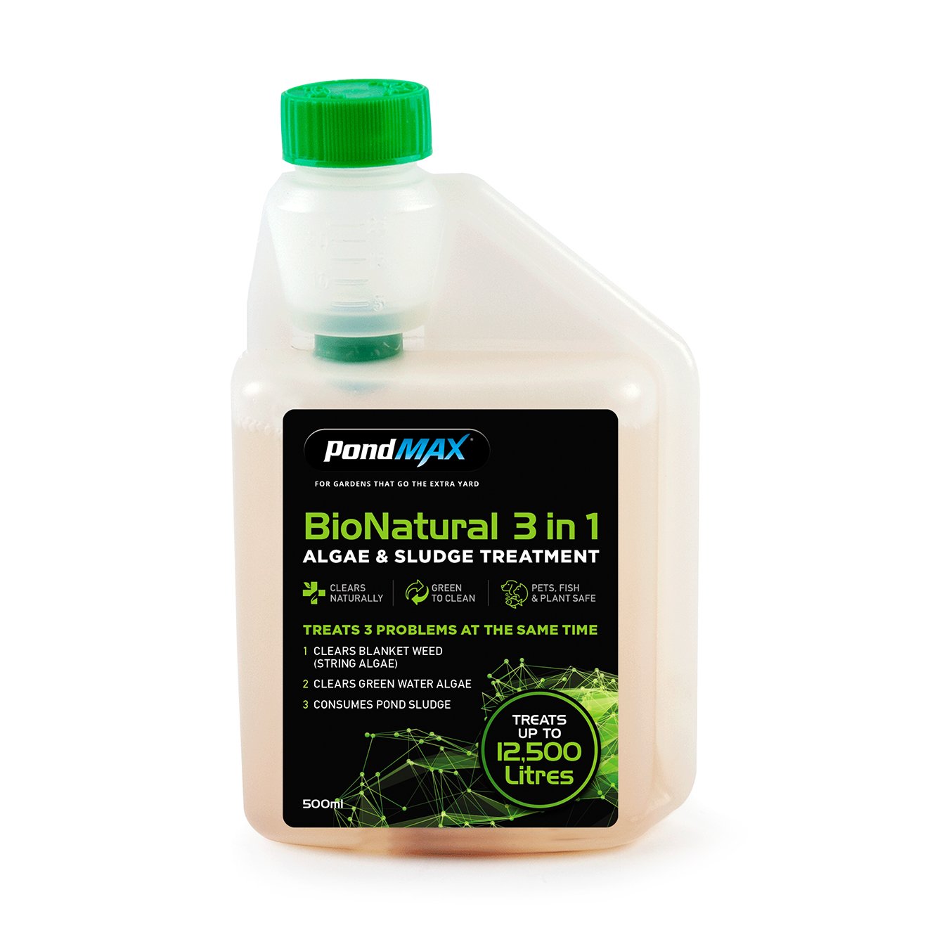 PondMAX 3 in 1 Pond Solution 500mL Miscellaneous  