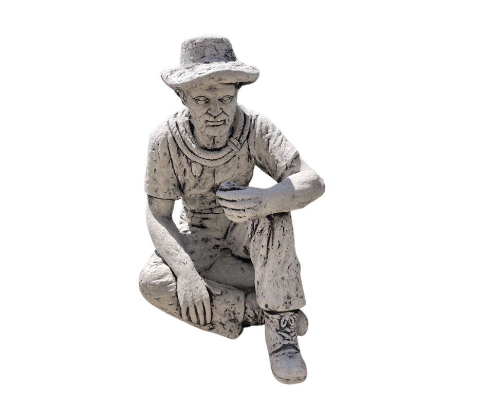 Swagman Statue Statue Concrete 