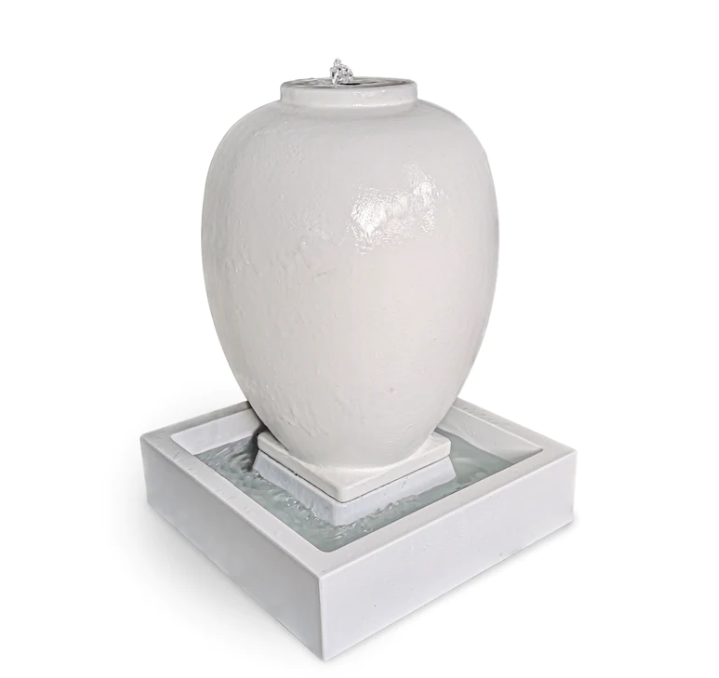 Santorini Urn Water Bowl Water Feature  