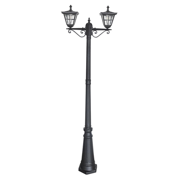 Solar Post Light - double