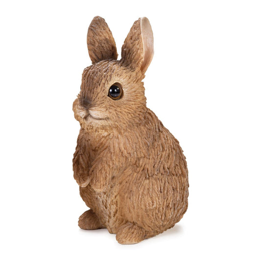 Small Brown Bunny Standing Figurine Statue  