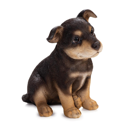 Australian Shepherd Puppy Figurine Statue  