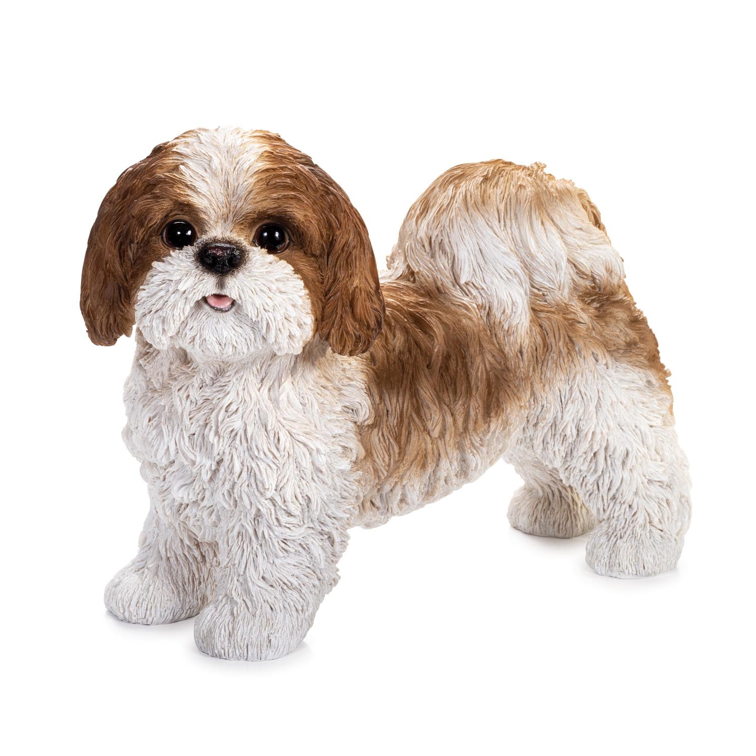 Shih Tzu Standing Figurine Statue  