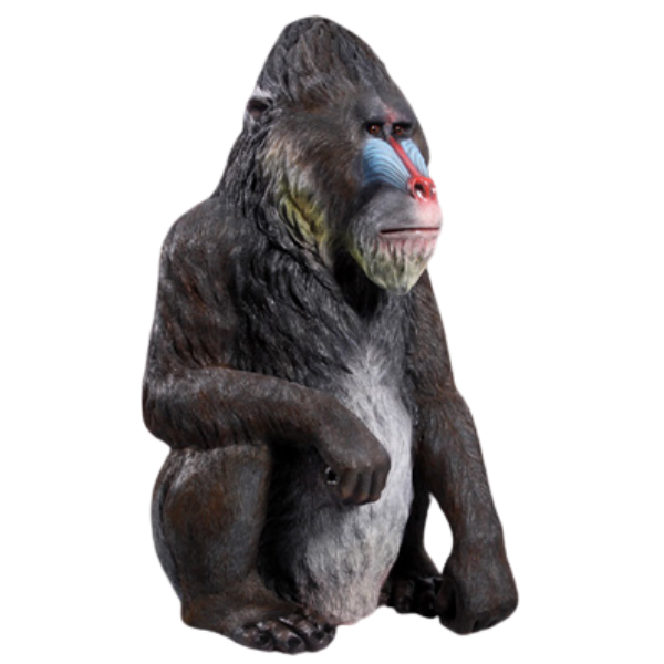 Mandrill Statue