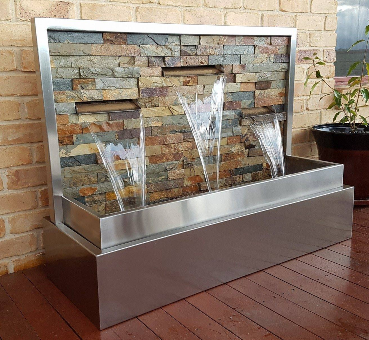 Narayan Wall Water Feature Water Feature W1200mm x H1220mm x D450mm 