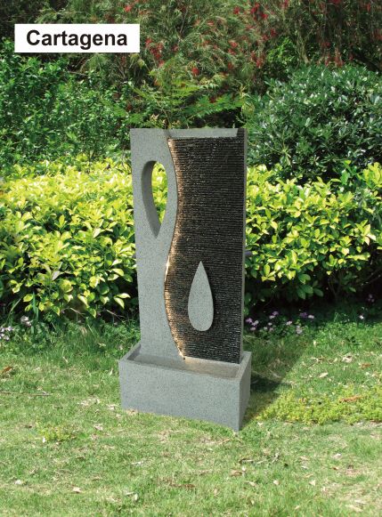 Yin Yang/Teardrop Water Wall Feature Water Feature Fandango  