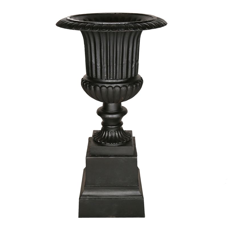 Venetian Fluted Urn and Pedestal