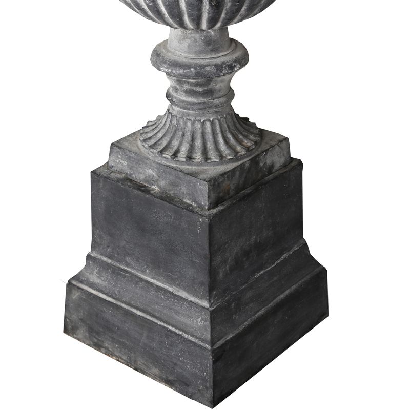 Venetian Fluted Urn and Pedestal