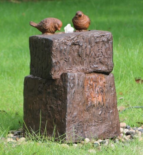 Dicky Bird Fountain Water Feature  