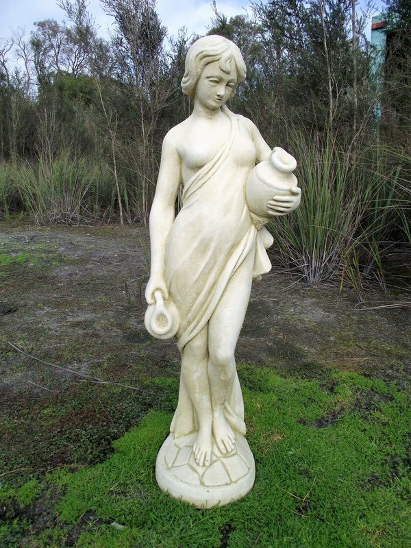 Grecian Lady with Jugs Statue  