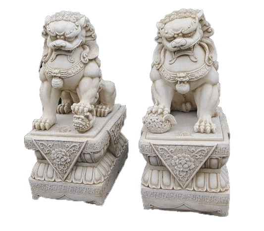 Foo Dogs (Pair) Statue  