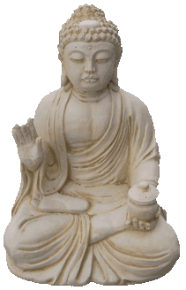 Greeting Buddha Statue  