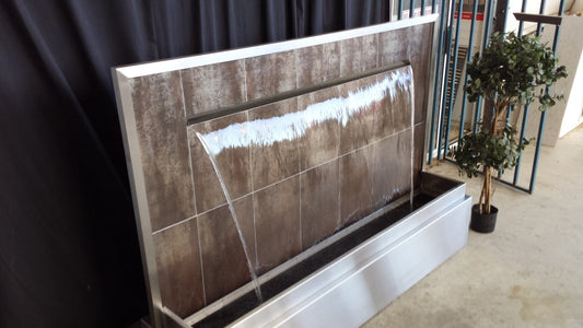 Metallic Talise Wall Fountain Water Feature  