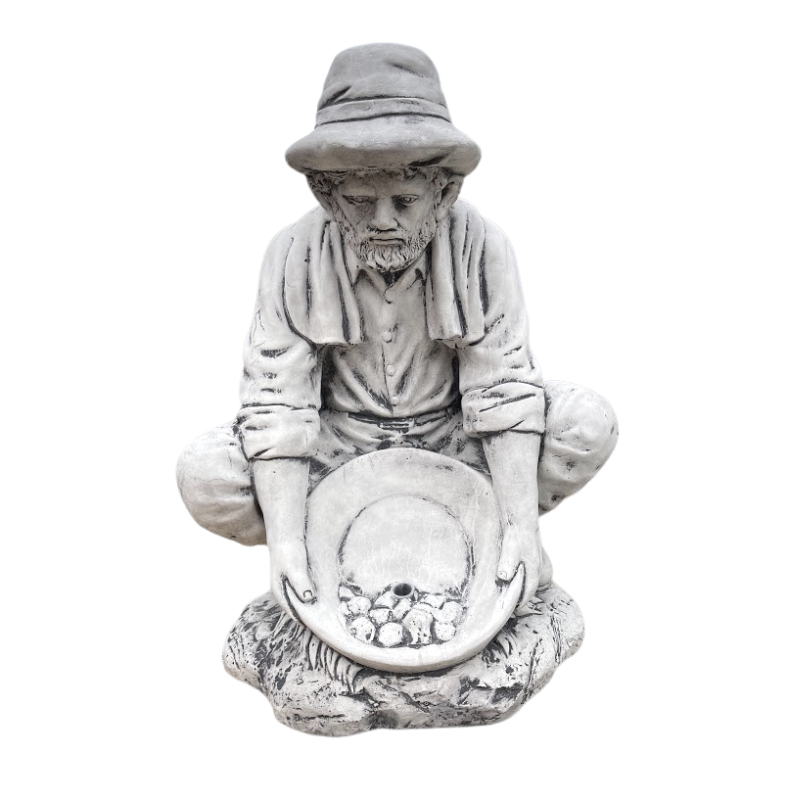 Gold Panner Statue Statue  