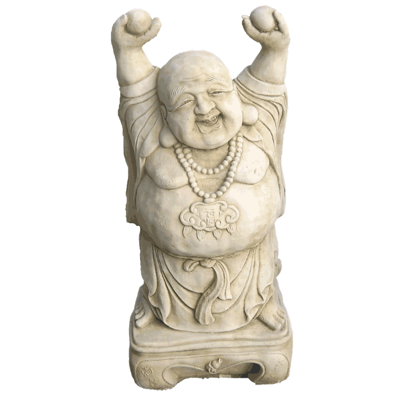Hands Up Buddha Statue  