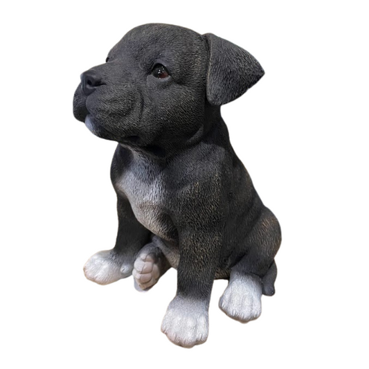 Staffordshire Puppy Statue  