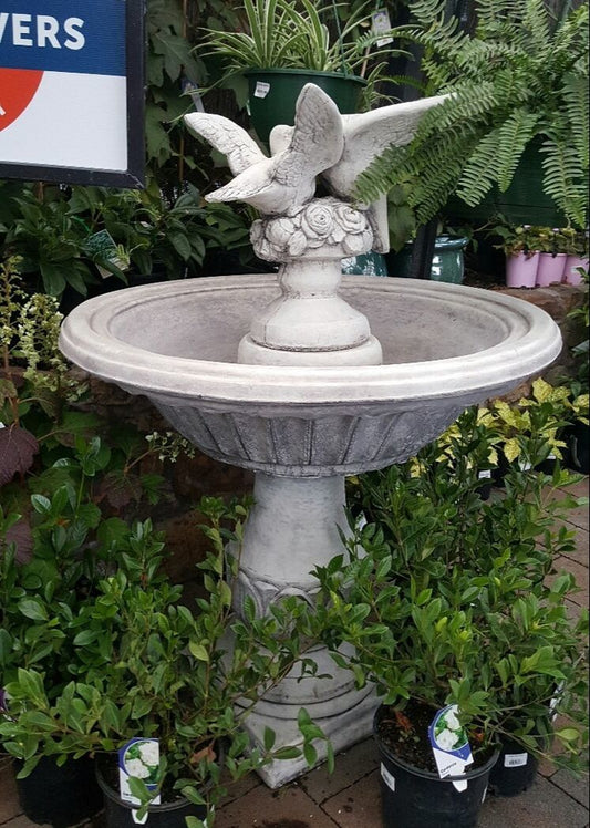 Victoria Fountain & Kissing Doves Water Feature  